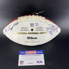 Bills - Multi Signed Panel Ball Signed by Over 20 Players Including Jerry Hughes, Tyrod Taylor, Micah Hyde, Jordan Poyer, And Sammy Watkins