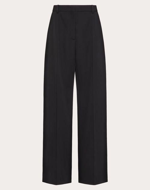 Valentino - Pantalón De Grisalla - Negro - Mujer - Ropa