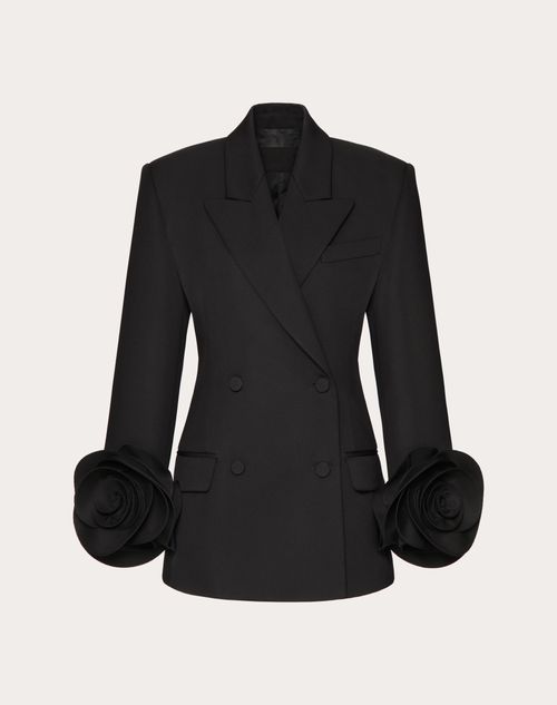 Valentino - Chaqueta De Grisaille - Negro - Mujer - Abrigos Y Chaquetas