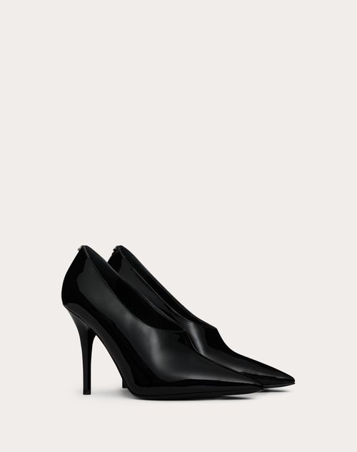 Valentino Garavani - Zapato Valentino Garavani Le Salon De Charol Con Tacón De 105 mm - Negro - Mujer - Calzado