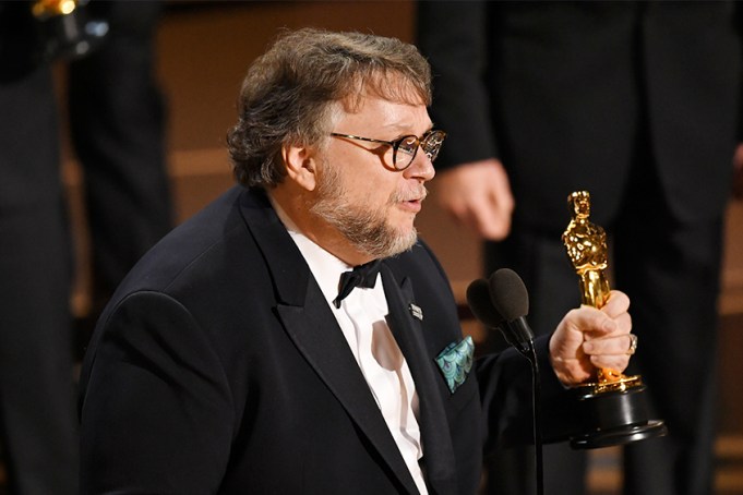 Guillermo del Toro Shape of Water Best Picture