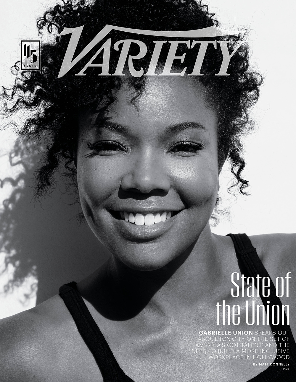 Gabrielle Union Variety Cover