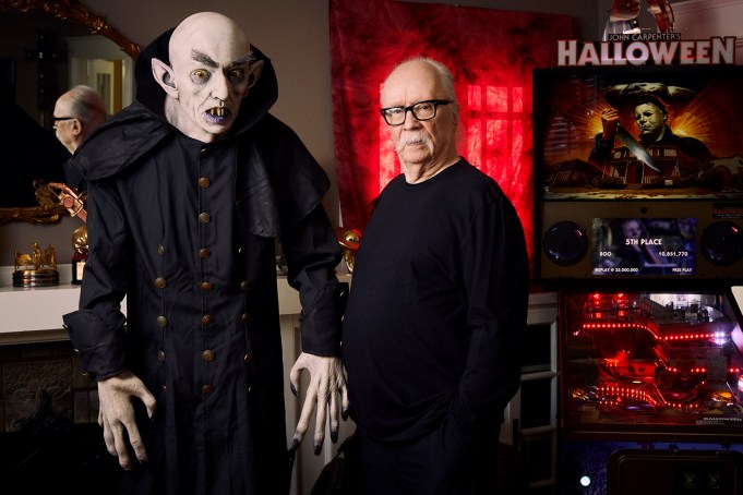 John Carpenter photographed in Los Angeles for Variety in December, 2022