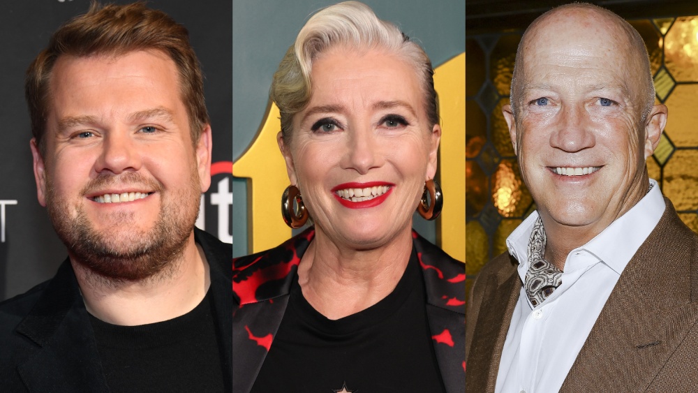 James Corden Emma Thompson Bryan Lourd