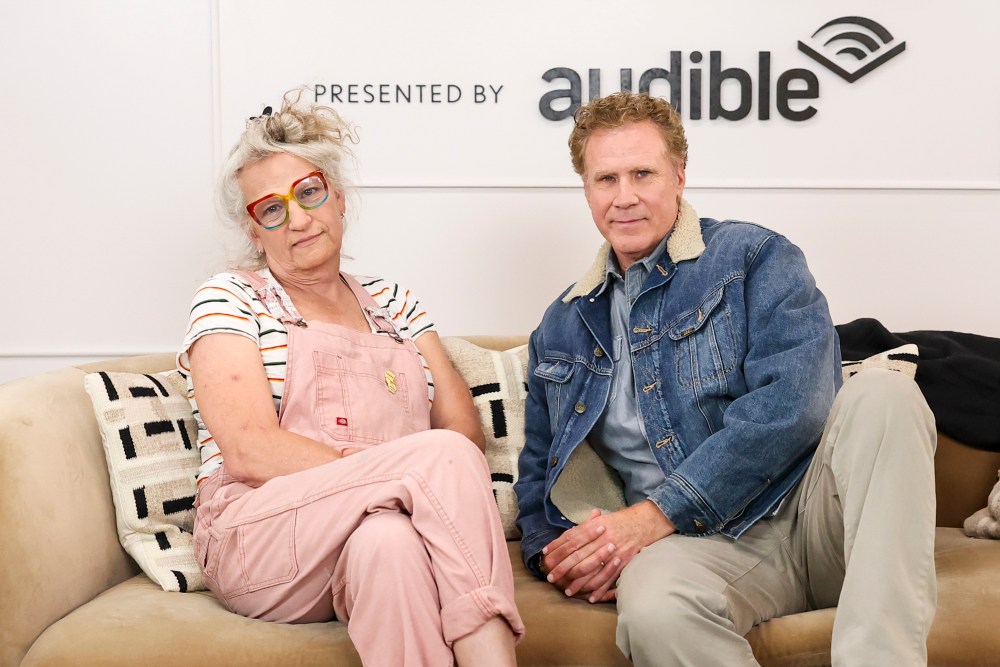 Harper Steele and Will Ferrell at the Variety Sundance Studio, Presented by Audible on January 21, 2024 in Park City, Utah.