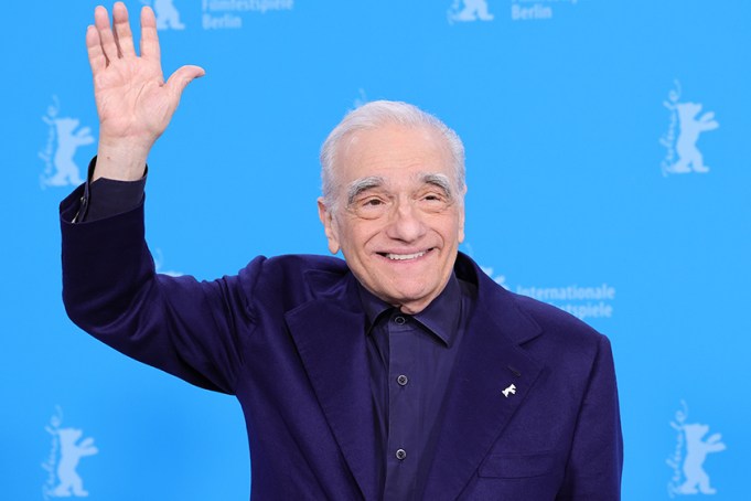 BERLIN, GERMANY - FEBRUARY 20: Martin Scorsese poses at the Honorary Golden Bear And Homage For Martin Scorsese photocall during the 74th Berlinale International Film Festival Berlin at Grand Hyatt Hotel on February 20, 2024 in Berlin, Germany. (Photo by Andreas Rentz/Getty Images)