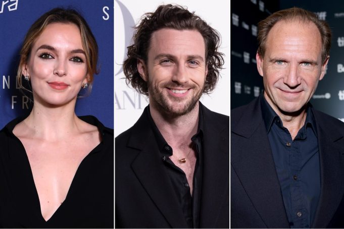 Jodie Comer, Aaron Taylor-Johnson & Ralph Fiennes