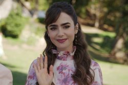 Emily in Paris. Lily Collins as Emily in episode 310 of Emily in Paris. Cr. Courtesy of Netflix © 2022