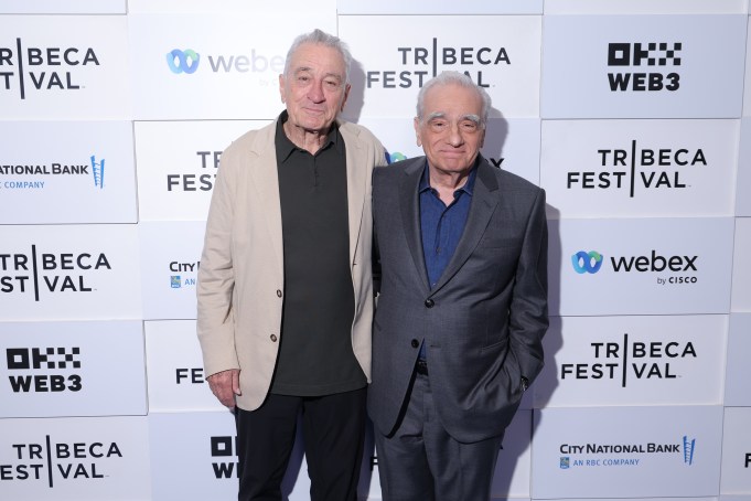 NEW YORK, NEW YORK - JUNE 15: (L-R) Robert De Niro and Martin Scorsese attend the "Mean Streets" Screening during the 2024 Tribeca Festival at Beacon Theatre on June 15, 2024 in New York City. (Photo by Michael Loccisano/Getty Images for Tribeca Festival)