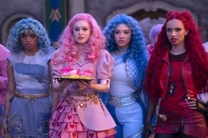 DESCENDANTS: THE RISE OF RED, from left: Morgan Dudley, Ruby Rose Turner, Malia Baker, Kylie Cantral, 2024. © Disney+ /Courtesy Everett Collection