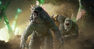 GODZILLA X KONG: THE NEW EMPIRE, from left: Godzilla, Kong, 2024. © Warner Bros. /Courtesy Everett Collection