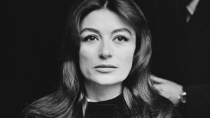 French film actress Anouk Aimée whose award winning film 'Un Homme et une femme' is due to open in London, 16th January 1967. (Photo by Terry Fincher/Daily Express/Hulton Archive/Getty Images)