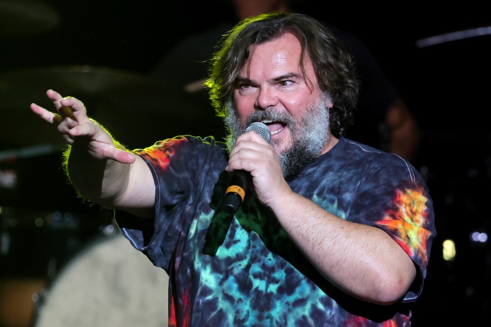 LAS VEGAS, NEVADA - DECEMBER 30: Actor/recording artist Jack Black of Tenacious D performs at The Theater at Virgin Hotels Las Vegas on December 30, 2022 in Las Vegas, Nevada. (Photo by Ethan Miller/Getty Images)