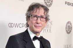 LOS ANGELES, CALIFORNIA - JANUARY 06: Honoree Neil Gaiman attends The Art of Elysium's 25th Anniversary HEAVEN Gala at The Wiltern on January 06, 2024 in Los Angeles, California. (Photo by Randy Shropshire/Getty Images for The Art of Elysium)