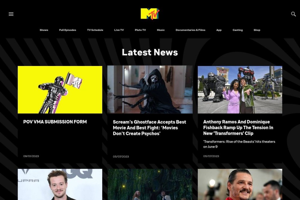 mtv news - internet archive - wayback machine