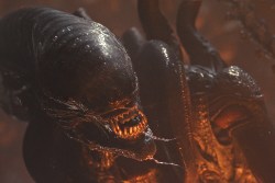 Xenomorph in 20th Century Studios' ALIEN: ROMULUS. Photo courtesy of 20th Century Studios. © 2024 20th Century Studios. All Rights Reserved.