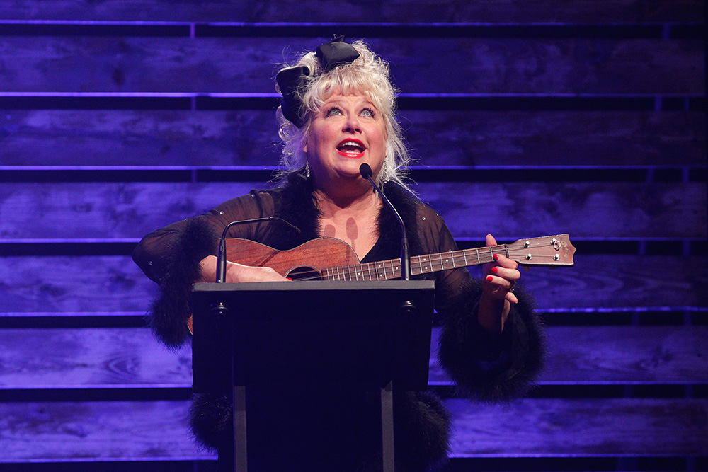 NASHVILLE, TN - NOVEMBER 13:  Comedian Victoria Jackson at the 2014 Inspirational Country Music Awards on November 13, 2014 in Nashville, Tennessee.  (Photo by Terry Wyatt/Getty Images for the Inspirational Country Music Awards)