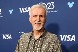 ANAHEIM, CALIFORNIA - AUGUST 09: James Cameron at D23: The Ultimate Disney Fan Event in Anaheim, California on August 09, 2024. (Photo by Rodin Eckenroth/Getty Images for Disney)