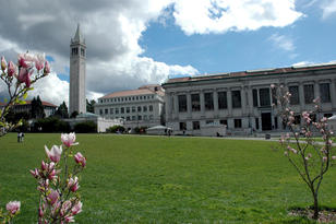 Doe Library from Memorial Glade