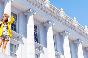 Photo of Wheeler Hall on UC Berkeley campus