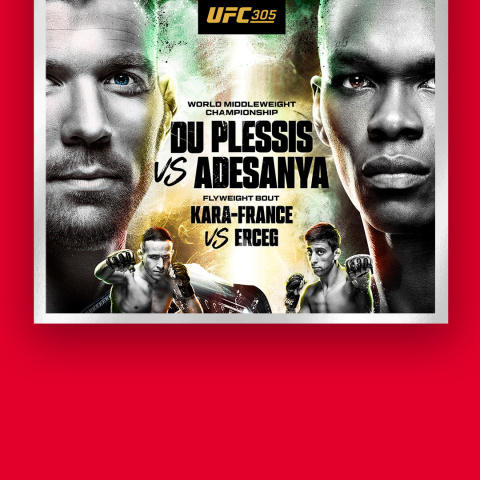 UFC 305 event at RedTail on SAT AUG 17