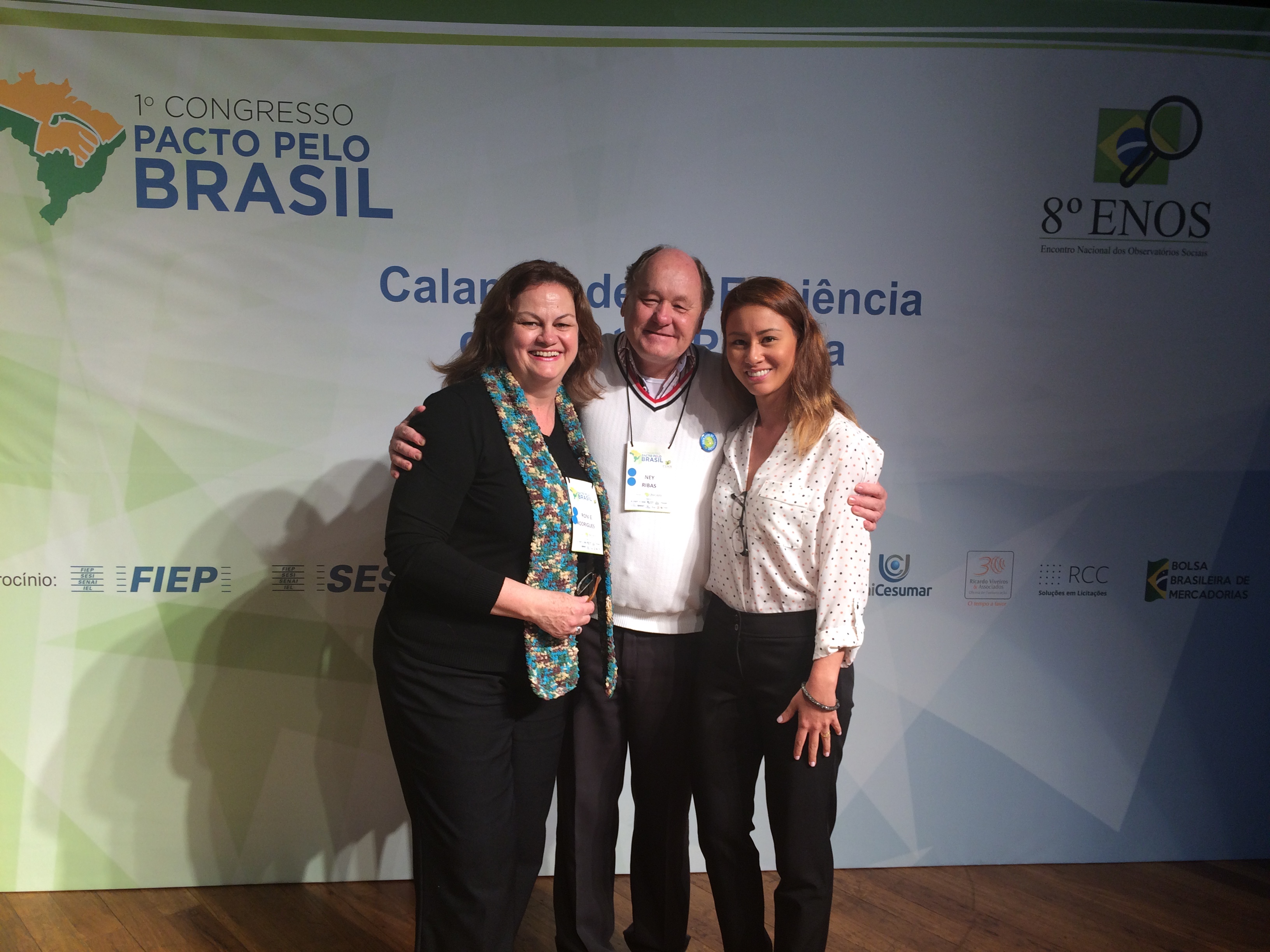 Palestra no 1º Congresso Pacto pelo Brasil