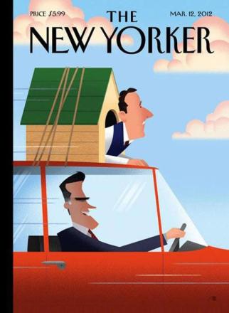 The New Yorker cover from March 12, 2012.