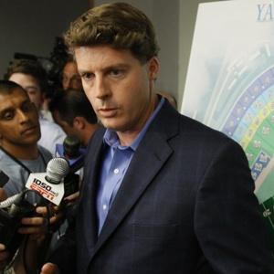 NOW LISTEN UP: Hal Steinbrenner (above) met with Alex Rodriguez and told A-Rod he is an employee of the Yankees and must follow the guidelines on injuries set forth by the team.