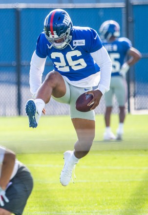 Saquon Barkley will return to action for the Giants on Sunday.