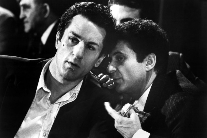 Robert De Niro and Joe Pesci in "Raging Bull."