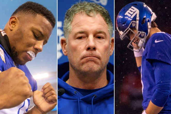 Saquon Barkley; Pat Shurmur; Daniel Jones