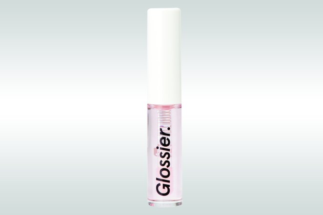 Lip gloss in “Clear,” $14 at Glossier