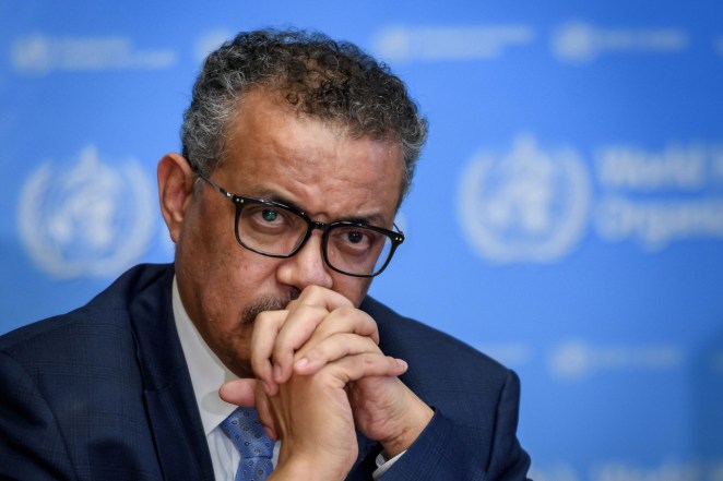 Tedros Adhanom, inspector general of the World Health Organization