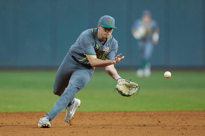 Baylor shortstop Nick Loftin