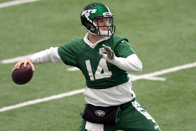 Sam Darnold Jets workouts Florida