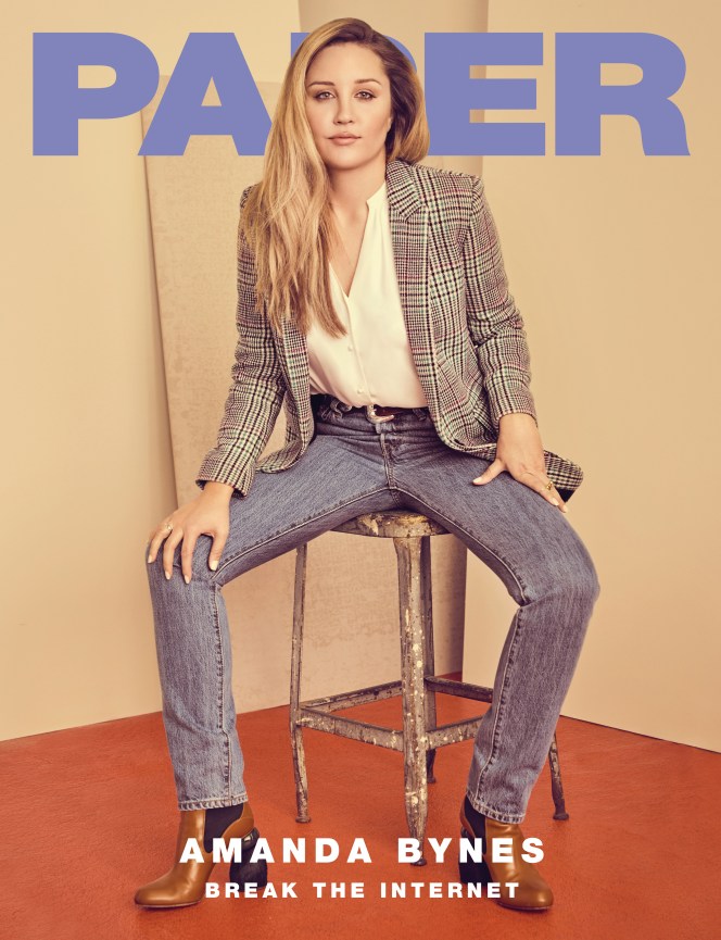 Amanda Bynes covers Paper's Break the Internet issue