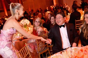 Gigi Hadid and Mr. Jho Low in 2014. 