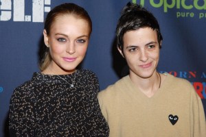 Lindsay Lohan and Samantha Ronson