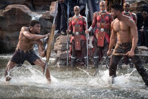 A scene from "Black Panther"