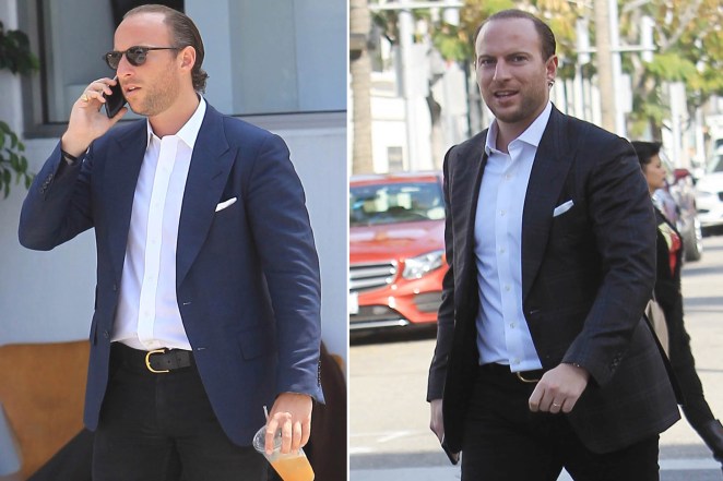 Brendan Fitzpatrick without his wedding band on May 31 (left) and with his wedding band on Jan. 9 (right).