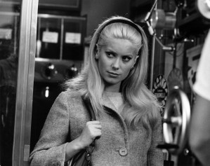 Catherine Deneuve On The Set