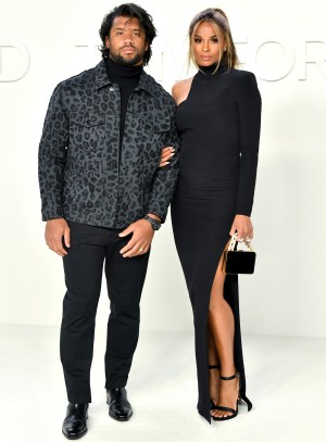 Russell Wilson and Ciara