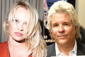 Pamela Anderson and Jon Peters