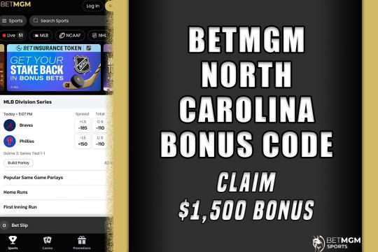 BetMGM NC bonus code WRAL1500: Place $1.5k first bet on MLB, NHL, NBA