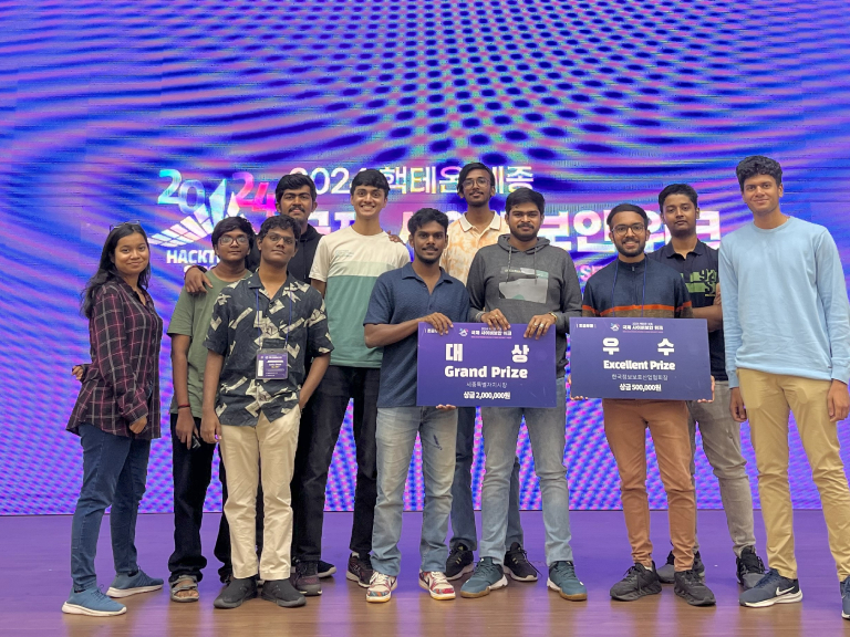 Team bi0s from Amrita Vishwa Vidyapeetham Triumphs at Hacktheon CTF in South Korea