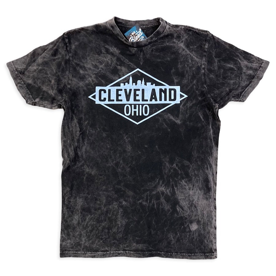 Cleveland Streets - Vintage Wash TShirt, T-shirts, WeBleedOhio, WeBleedOhio