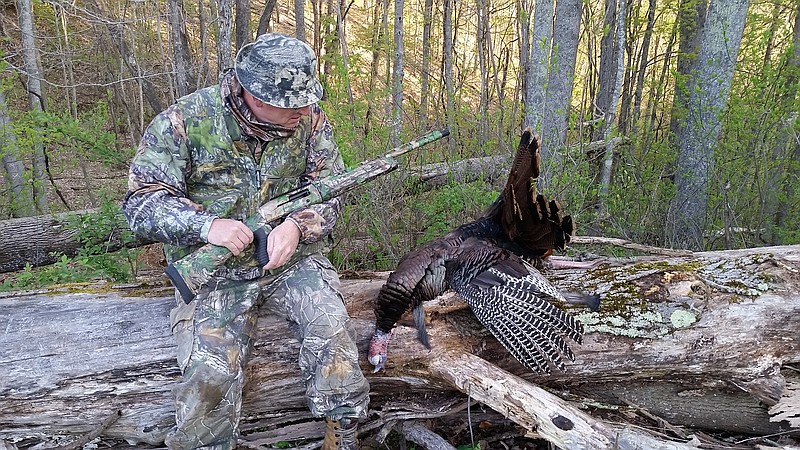 Contributed photo / "Guns & Cornbread" columnist Larry Case still gets up before dawn to go turkey hunting during the spring, but he has learned waiting until the middle of the morning can be just as good if not better.