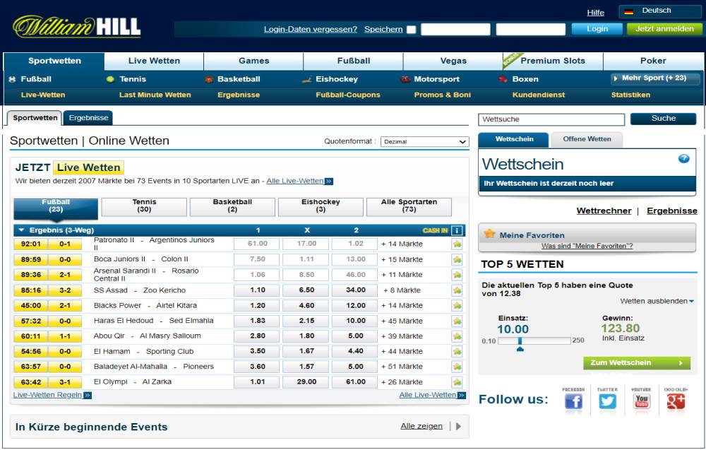 Was ist William Hill