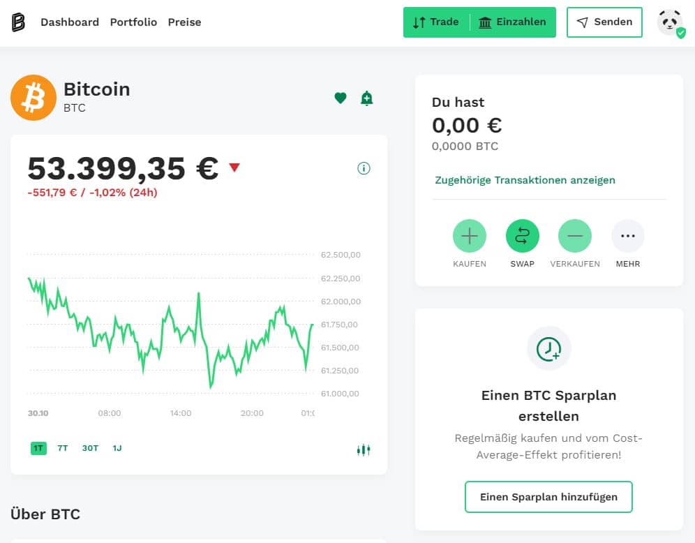 Bitcoin Konto erstellen