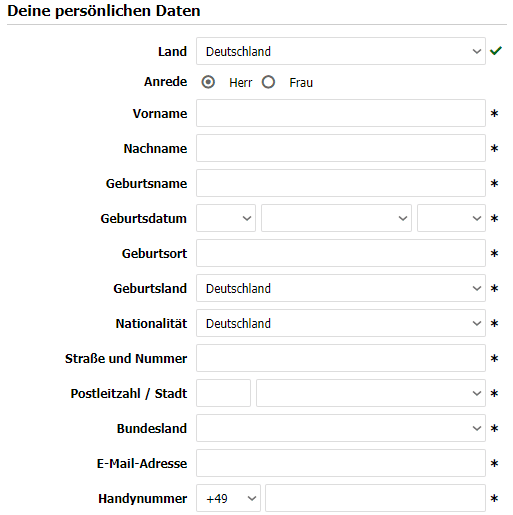 Interwetten Persoenliche daten eingeben